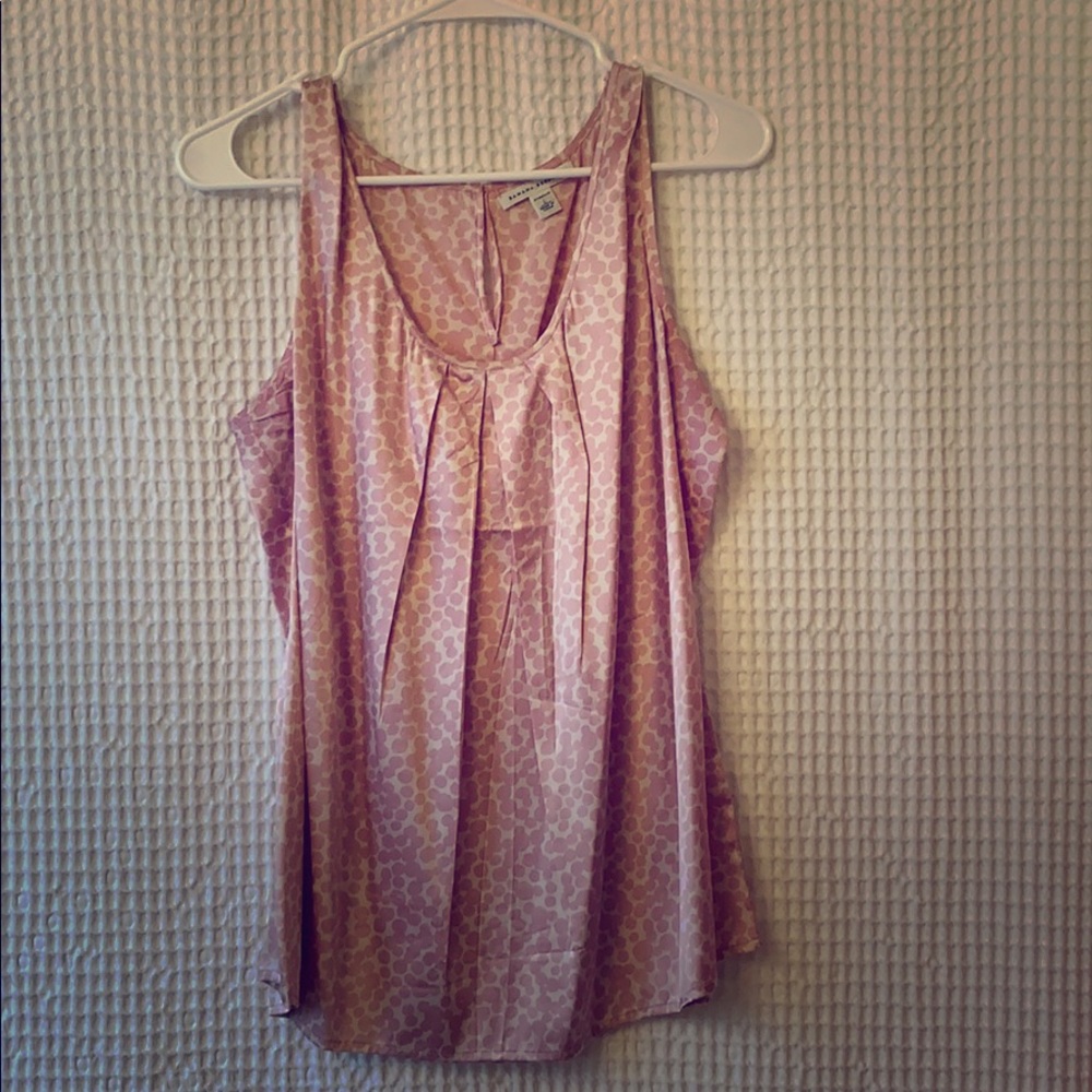 Banana Republic Pink Silk Tank